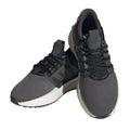 Grey-White - Front - Adidas Unisex Adult X_PLRBOOST Suede Trainers