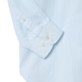Blue-White - Back - Lacoste Mens Crocodile Badge Relaxed Fit Shirt