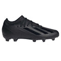 Core Black - Side - Adidas Childrens-Kids X Crazyfast.3 Firm Ground Football Boots