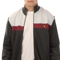 Grey - Side - Lyle & Scott Mens Colour Block Track Jacket