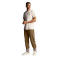 Olive - Close up - Lyle & Scott Mens Racked Jogging Bottoms