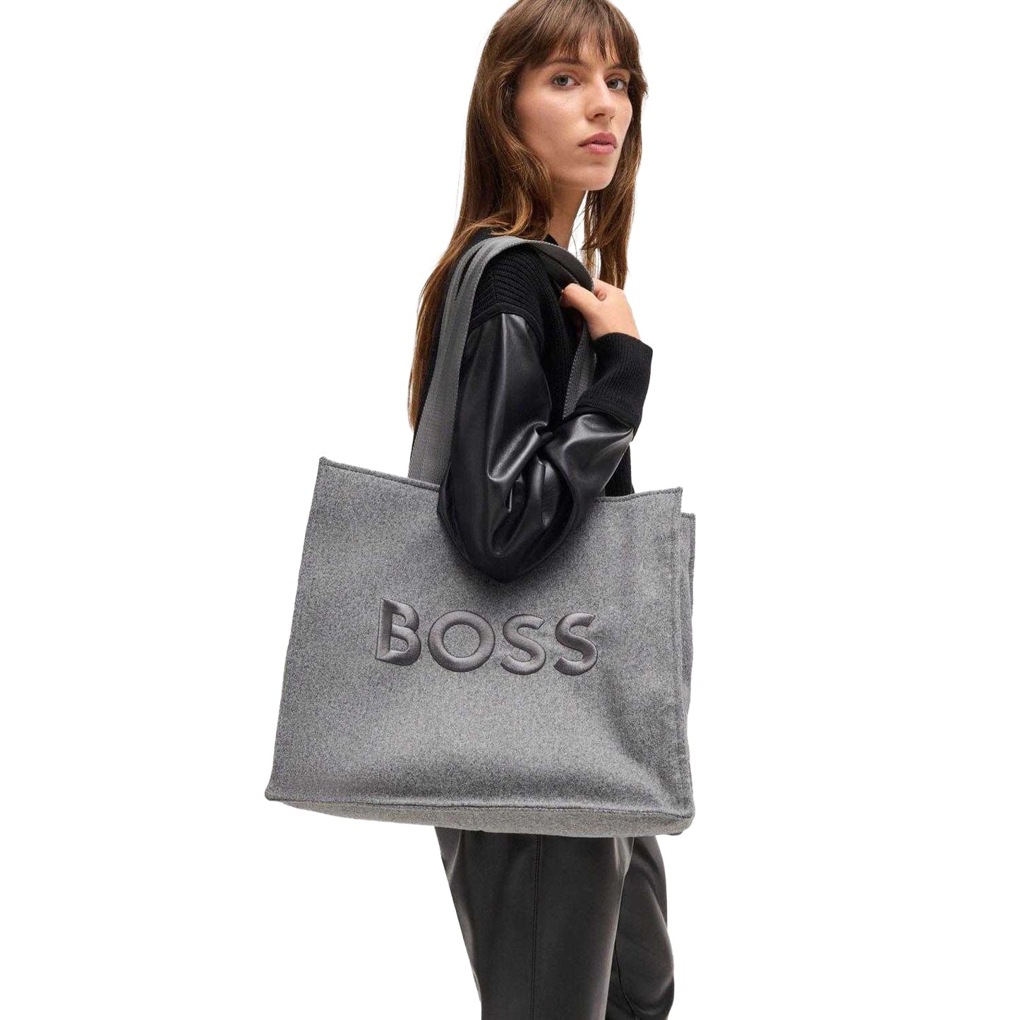 Grey - Lifestyle - Hugo Deva Tote Bag