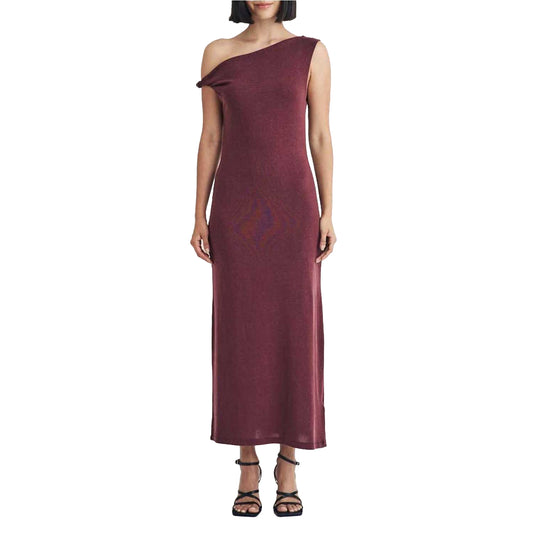 Purple - Front - Nobody´s Child Womens-Ladies Andrea Off Shoulder Midi Dress