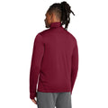 Red - Pack Shot - Under Armour Mens Vanish Cold Weather Quarter Zip Training Top