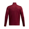 Red - Back - Under Armour Mens Vanish Cold Weather Quarter Zip Training Top