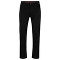 Black - Front - Hugo Mens 634 Tapered Jeans