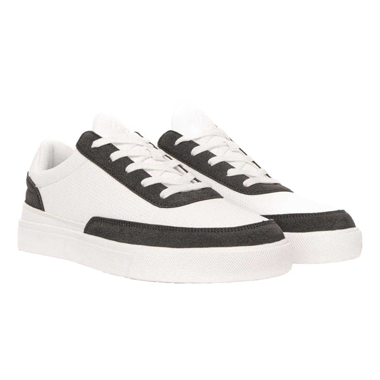 White-Grey - Front - Loyalty & Faith Mens Polmer Trainers