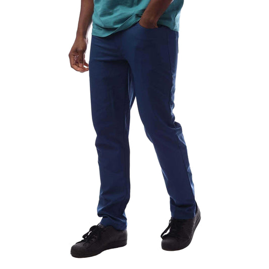 Blue - Front - Farah Mens Judson Golf Trousers