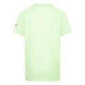 Green - Back - Nike Childrens-Kids Stacked Logo T-Shirt