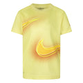 Yellow - Front - Nike Childrens-Kids Stacked Logo T-Shirt