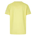 Yellow - Back - Nike Childrens-Kids Stacked Logo T-Shirt