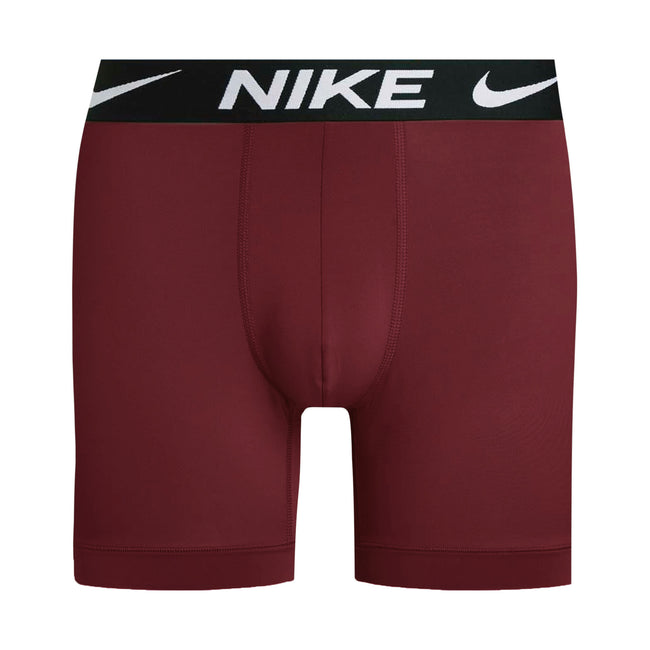 Stucco-Blue-Team Red - Lifestyle - Nike Mens Dri-FIT Essential Micro Boxer Shorts (Pack of 3)