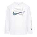 White - Front - Nike Boys Future Utility Long-Sleeved T-Shirt