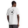 White - Back - Lyle & Scott Mens Football Wheel Graphic T-Shirt