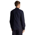 Navy - Back - Lyle & Scott Mens Lightweight Regular Shirt