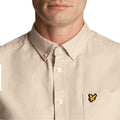 Cream - Pack Shot - Lyle & Scott Mens Lightweight Regular Shirt