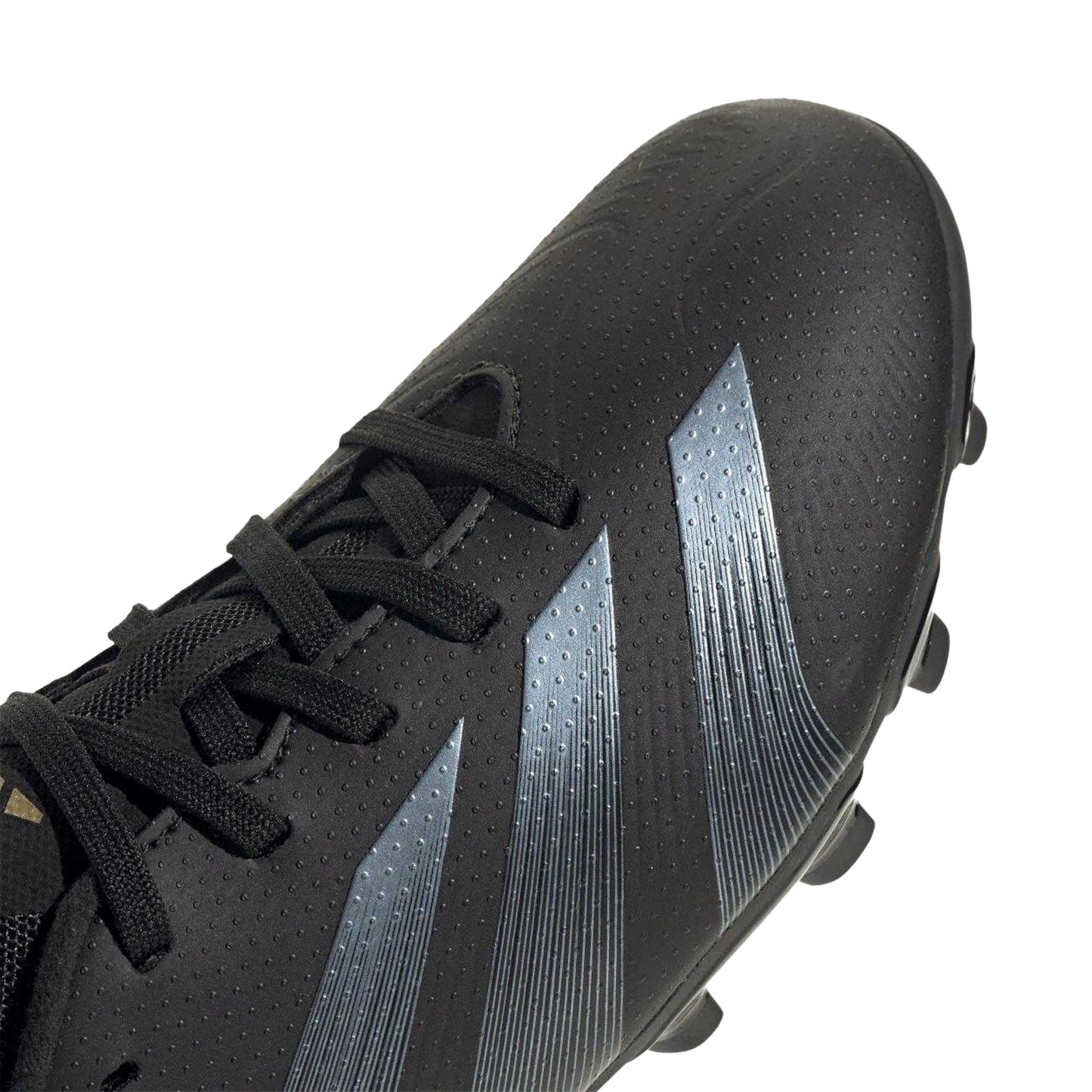 Black - Close up - Adidas Childrens-Kids Predator Club Flexible Ground Football Boots