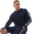 Navy - Side - DKNY Mens Sea Dogs Long-Sleeved Top