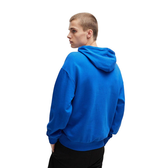 Blue - Back - Hugo Mens Nalonso Hoodie