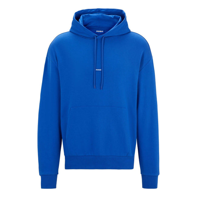 Blue - Front - Hugo Mens Nalonso Hoodie