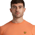 Coral - Side - Lyle & Scott Mens Martin T-Shirt