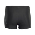 Black - Back - Adidas Boys Performance Bar Logo Swim Shorts