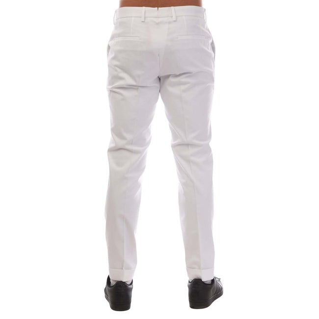 White - Back - Boss Mens T-Bryce Trousers