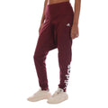 Red - Side - Adidas Womens-Ladies Linear Plus Leggings