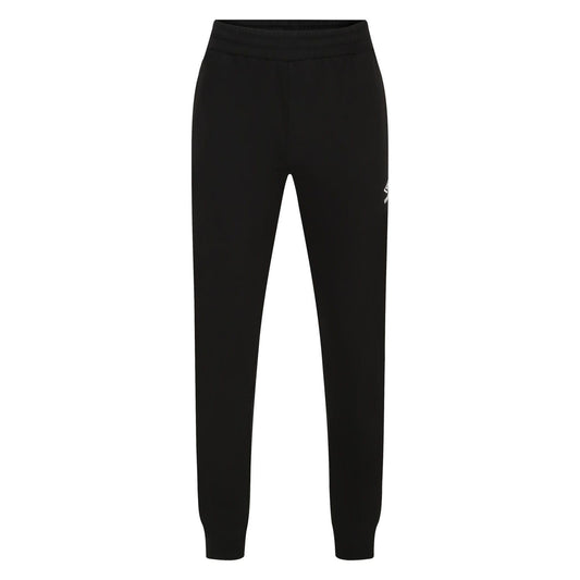 Black-White - Front - Umbro Mens Team Jogging Bottoms