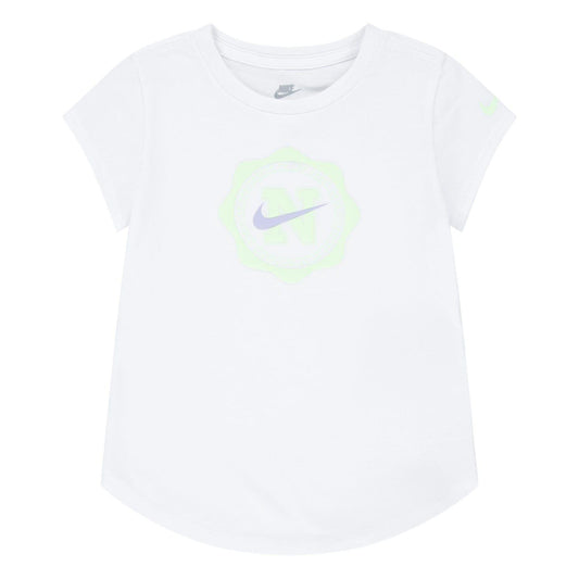 White - Front - Nike Girls Prep In Your Step T-Shirt