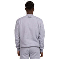 Grey Marl - Back - Mercier Mens Anonymous Crew Neck Sweatshirt