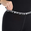 Black - Side - Icepeak Womens-Ladies Iveye Base Layer Set