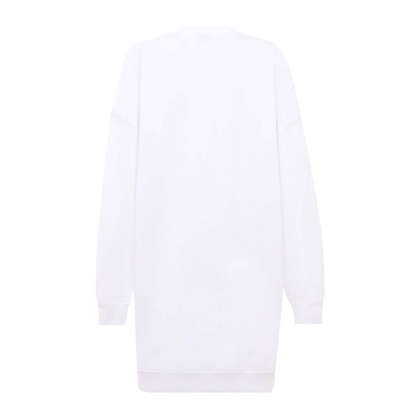 White - Back - Diesel Mens D-Robbie-Div Oversized Sweatshirt
