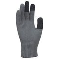Grey - Back - Nike Childrens-Kids Tech Grip 2.0 Knitted Logo Gloves