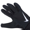Black - Side - Nike Childrens-Kids Logo Base Layer Gloves
