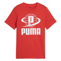 Red - Front - Puma Childrens-Kids II Graphic Print T-Shirt