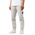 Light Grey - Close up - Weekend Offender Mens Hoshino Jogging Bottoms