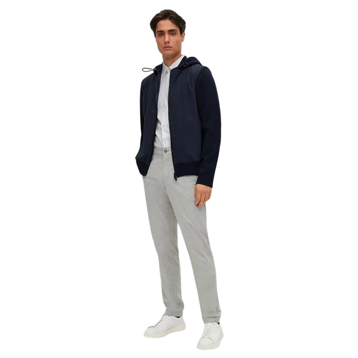 Dark Blue - Lifestyle - Boss Mens Lucro_P Jacket