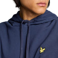 Navy - Side - Lyle & Scott Mens Eagle Hoodie