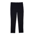 Navy - Front - Lacoste Mens Cotton Stretch Slim Chinos