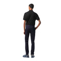 Navy - Back - Lacoste Mens Cotton Stretch Slim Chinos