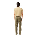 Green - Back - Lacoste Mens Cotton Stretch Slim Chinos