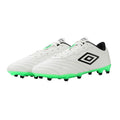 White-Black - Lifestyle - Umbro Mens Tocco III Club Leather Firm Ground Football Boots
