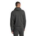 Gunmetal - Back - Lyle & Scott Mens Full Zip Hoodie