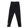 Black - Back - Puma Girls Essential Logo Leggings