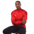 Red - Lifestyle - Puma Mens Final Quarter Zip Training Top