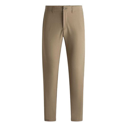 Green - Front - Boss Mens T Commuter Slim Chinos