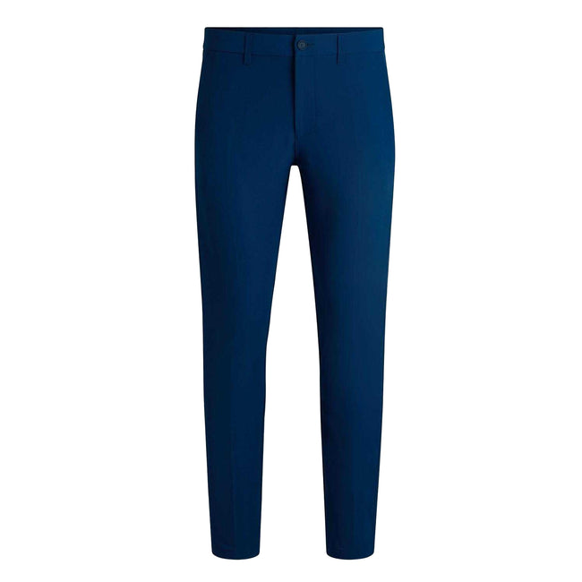 Blue - Front - Boss Mens T Commuter Slim Chinos