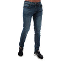 Denim - Front - Duck and Cover Mens Overbug Tapered Jeans