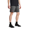Grey - Side - Under Armour Mens Challenger Knitted Shorts